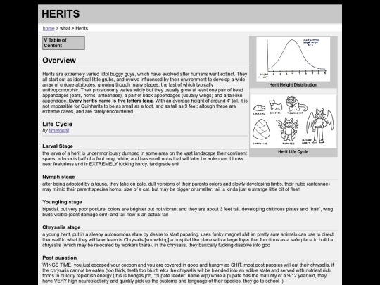 what/herits screenshot