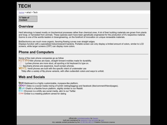 what/tech screenshot