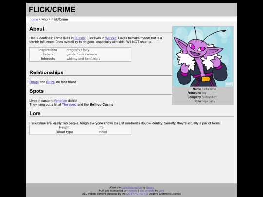 who/crime screenshot