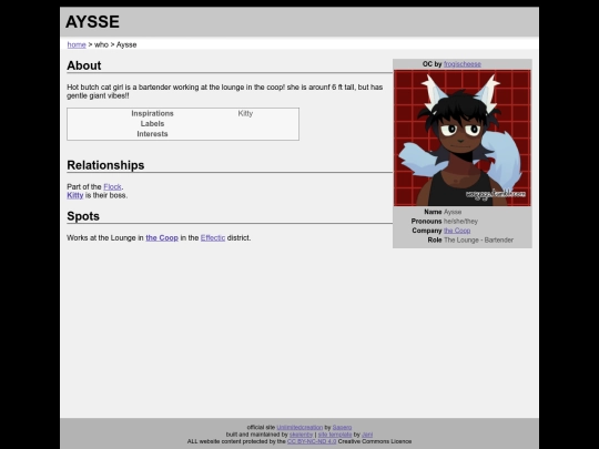 who/guest/aysse screenshot