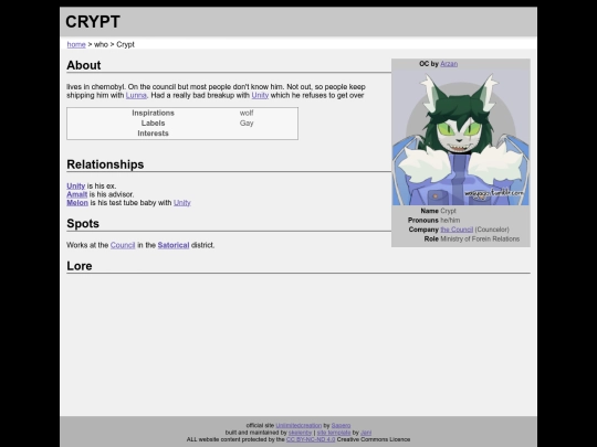 who/guest/crypt screenshot