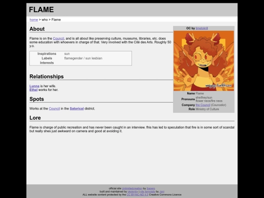who/guest/flame screenshot