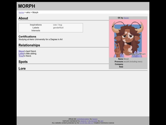 who/guest/morph screenshot