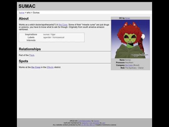 who/guest/sumac screenshot