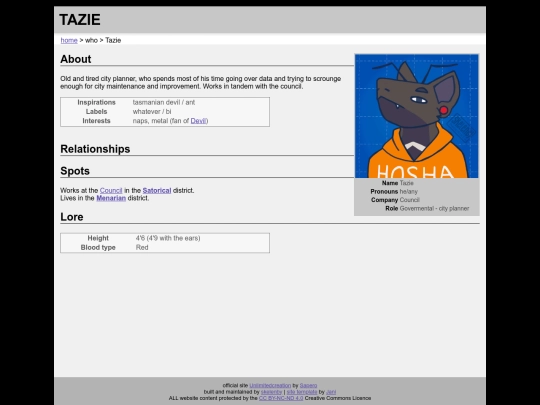 who/tazie screenshot