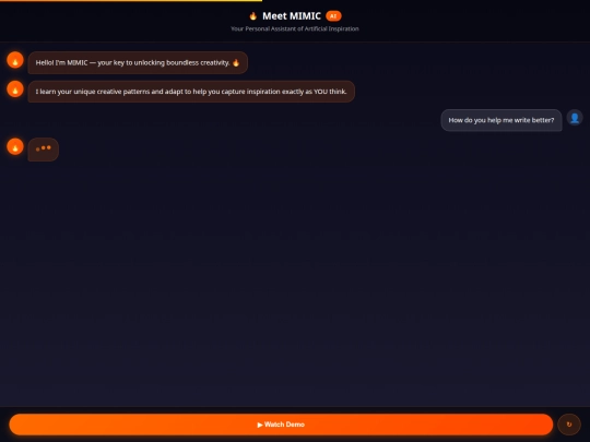 Golden Demo/Index/sparked-mobile-demos/Mobile marketing/Phone friendley marketing/sparked-marketing-enhanced/03-mimic-chat screenshot
