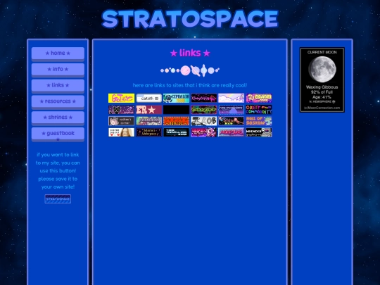 links screenshot