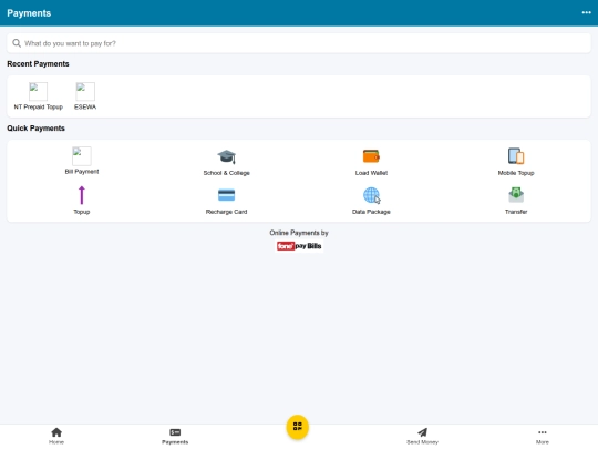 kumari-bank/payments screenshot
