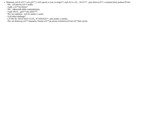 Mamunia-jesli-sie screenshot