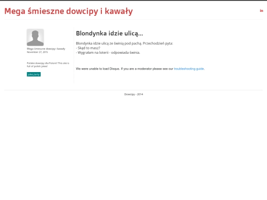 dowcip/Blondynka-idzie-ulica screenshot