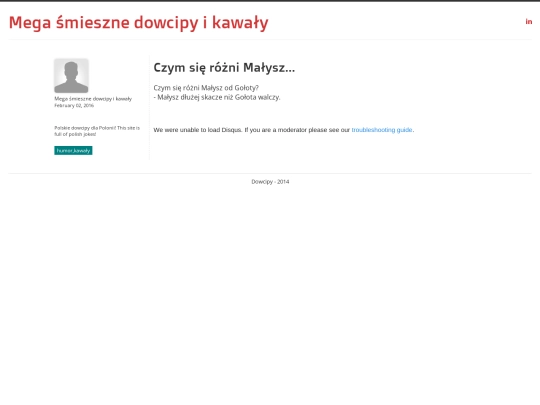 dowcip/Czym-sie-rozni-Malysz screenshot