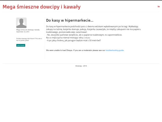 dowcip/Do-kasy-w-hipermarkecie screenshot