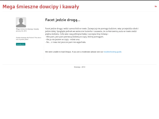 dowcip/Facet-jedzie-drog screenshot