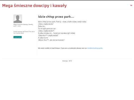 dowcip/Idzie-chlop-przez-park screenshot
