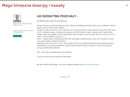 dowcip/JAK-BIEDACTWA-POJECHALY screenshot