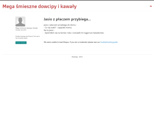 dowcip/Jasio-z-placzem-przybiega screenshot