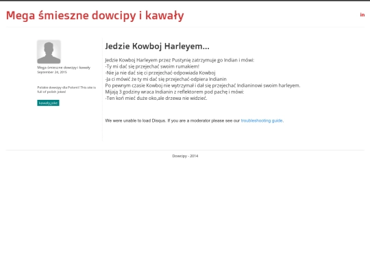 dowcip/Jedzie-Kowboj-Harleyem screenshot