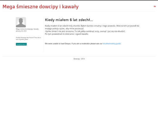 dowcip/Kiedy-mialem-6-lat-zdechl screenshot