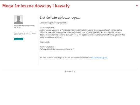 dowcip/List-swiezo-upieczonego screenshot