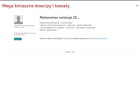 dowcip/Malzenstwo-swietuje-25 screenshot