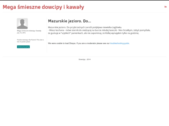 dowcip/Mazurskie-jezioro-Do screenshot