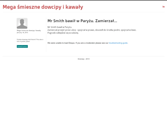 dowcip/Mr-Smith-bawil-w-Paryzu-Zamierzal screenshot
