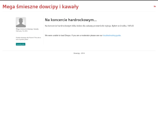 dowcip/Na-koncercie-hardrockowym screenshot