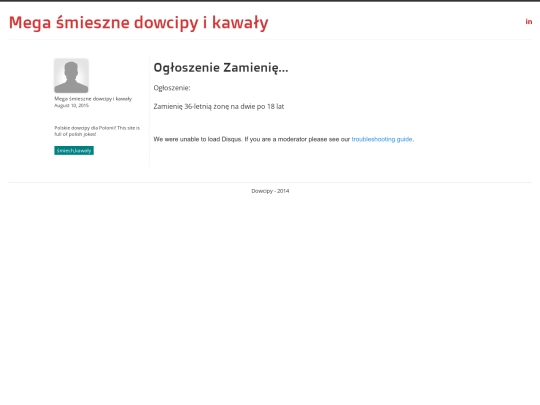 dowcip/Ogloszenie-Zamienie screenshot