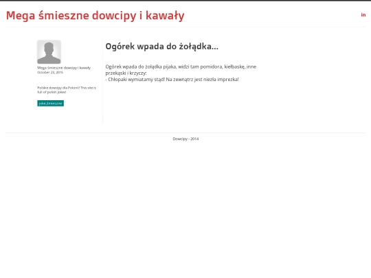 dowcip/Ogorek-wpada-do-zoladka screenshot