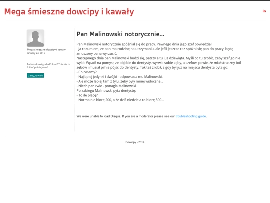 dowcip/Pan-Malinowski-notorycznie screenshot