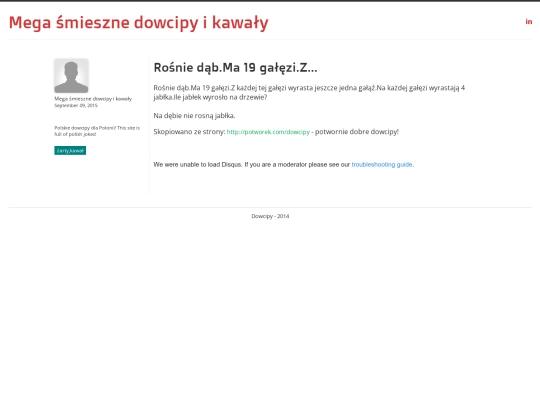dowcip/Rosnie-dab-Ma-19-galezi-Z screenshot