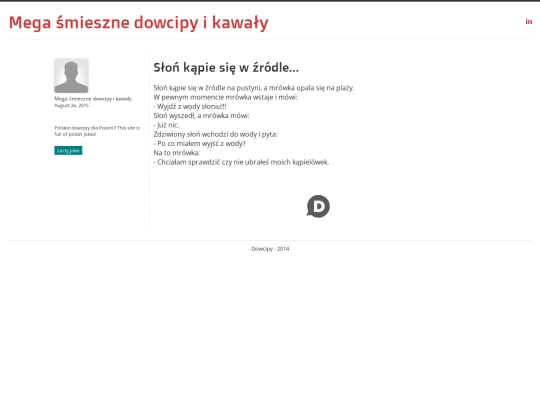 dowcip/Slon-kapie-sie-w-zrodle screenshot