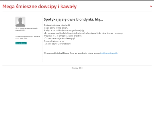 dowcip/Spotykaja-sie-dwie-blondynki-Ida screenshot