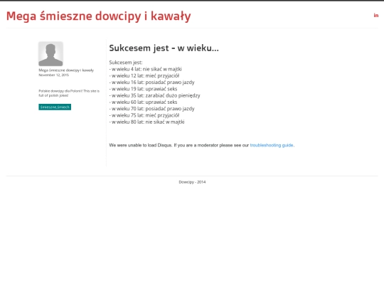dowcip/Sukcesem-jest-w-wieku screenshot
