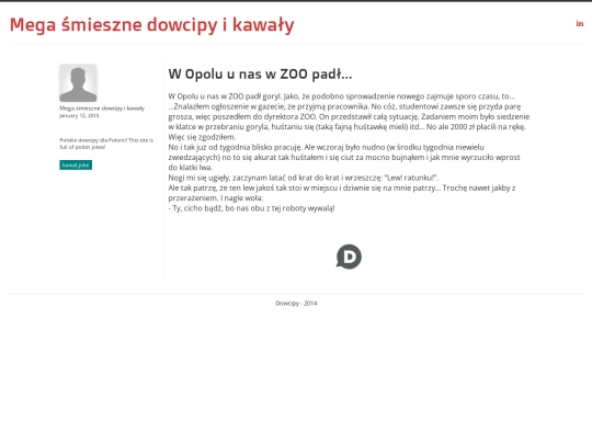 dowcip/W-Opolu-u-nas-w-ZOO-padl screenshot