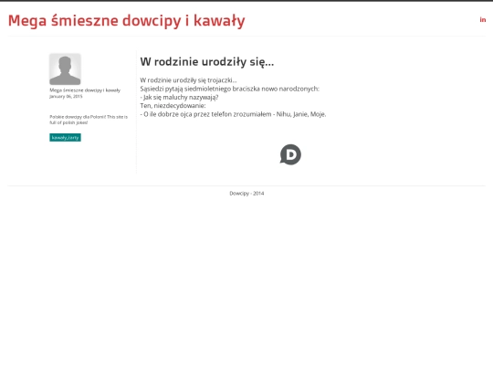 dowcip/W-rodzinie-urodzily-sie screenshot