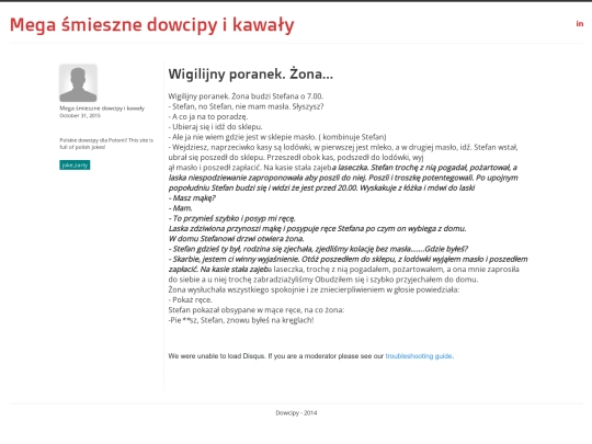 dowcip/Wigilijny-poranek-Zona screenshot
