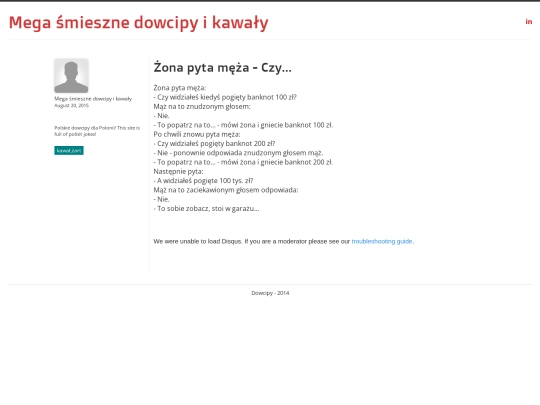 dowcip/Zona-pyta-meza-Czy screenshot
