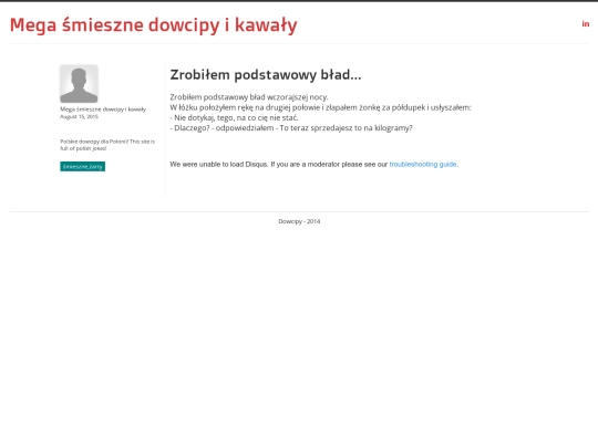 dowcip/Zrobilem-podstawowy-blad screenshot