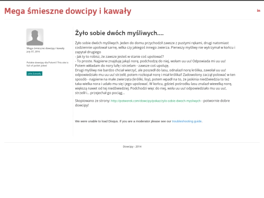 dowcip/Zylo-sobie-dwoch-mysliwych screenshot
