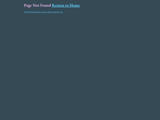 not_found screenshot