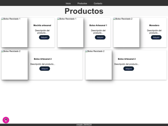 productos screenshot