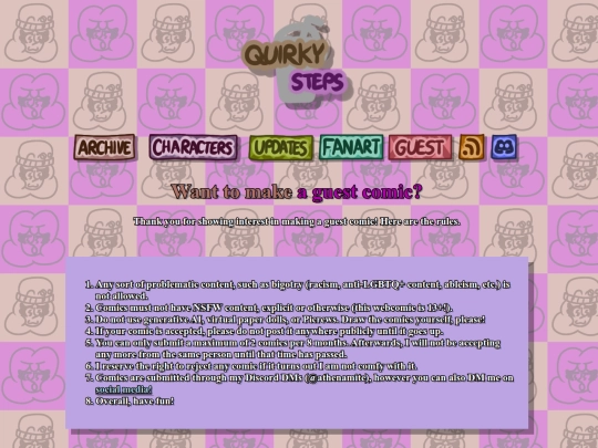 guestcomicguidelines screenshot