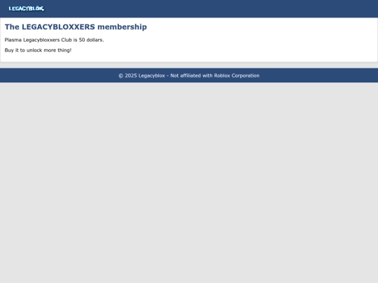 legacybloxxers screenshot