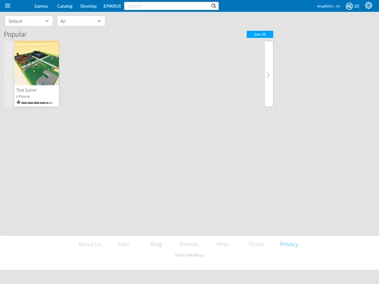 teststuff/games screenshot