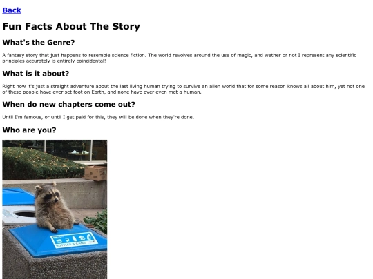 Pages/About screenshot