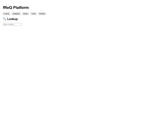 freqs/main screenshot