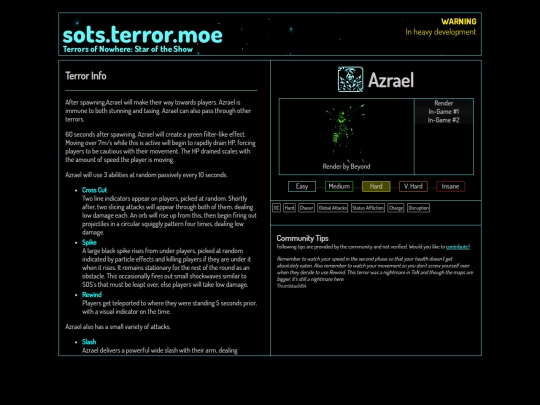 compendium/azrael screenshot