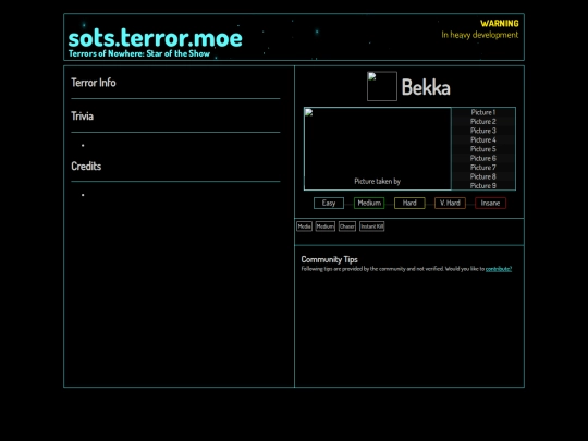compendium/bekka screenshot