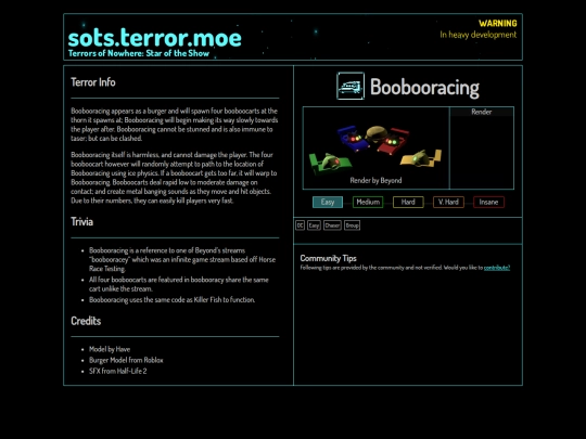 compendium/boobooracing screenshot